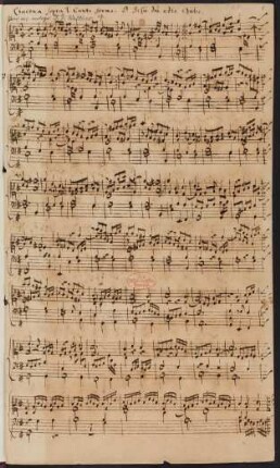 O Jesu du edle Gabe; org; e-Moll