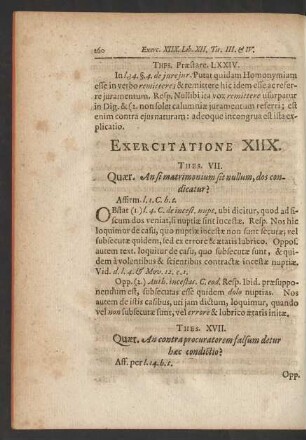 Exercitatione XIIX.