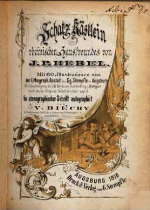 Schatz-Kästlein des rheinischen Hausfreundes : mit 60 Illustrationen