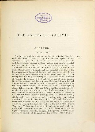The Valley of Kashmir