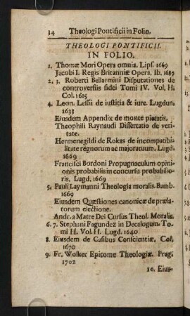 34-38, Theologi Pontificii.