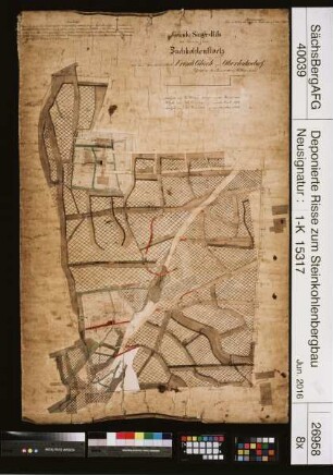 Frisch Glück, Steinkohlenwerk, Oberhohndorf, Baue auf dem Zachkohlenflöz (mit Nachbringungen)