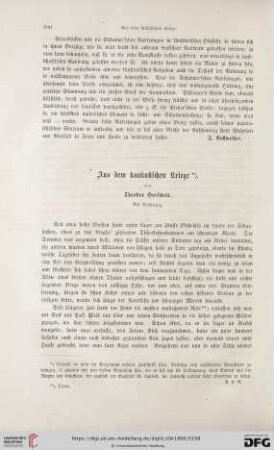 1: Aus dem kaukasischen Kriege