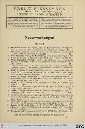 Neuerwerbungen (Nr. 1 - 1298)