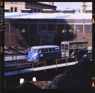 Kleinbus von Wolff Walsrode auf Schienen