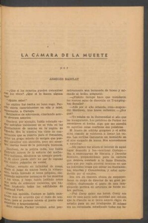 La cámara de la muerte