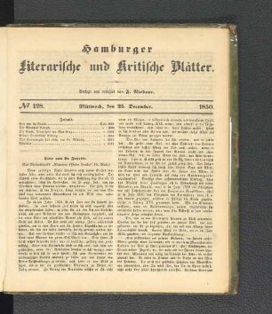 No. 128. 25. Dezember 1850
