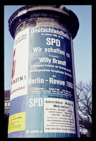 Plakate SPD 17.1.63.