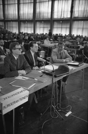 Erörterungstermin des Regierungspräsidiums Karlsruhe über die geplante Erweiterung der Oberrheinischen Mineralölwerke OMW