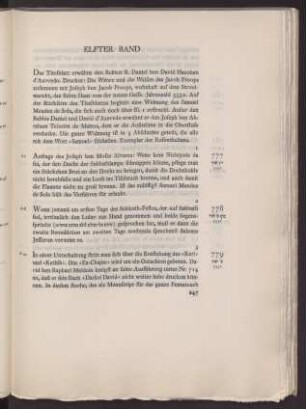 Elfter Band (Nr. 777-846)