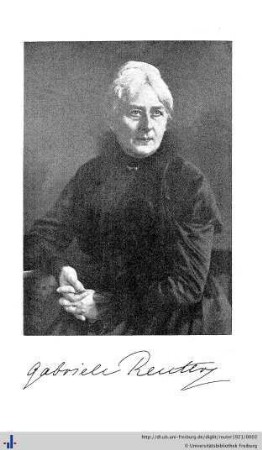 Porträt Gabriele Reuter