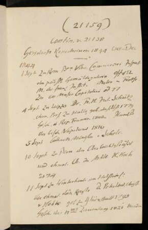 21159-21195, Contin. v. 21138 Gersdorfs Repertorium 1844 Oct-Dec - 1845 Jan-Dec