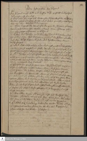 Von Information der Jugend an (Anonymus), (Friedrich Breckling ?).