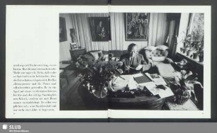Adenauer in seinem Arbeitszimmer