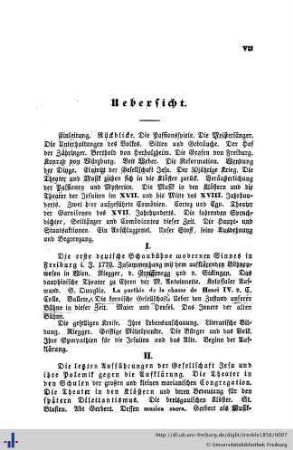Übersicht.
