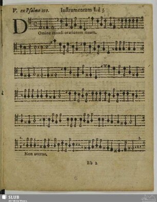 V. Domine exaudi orationem meam