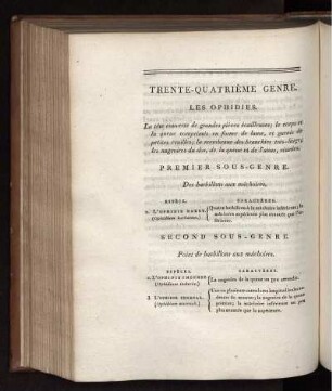TRENTE-QUATRIÉME GENRE