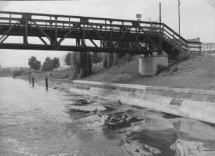 Landwehrkanal, Uferinstandsetzung Wiener Brücke Kreuzberg