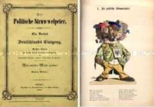Struwwelpeter, mit Karikaturen zur 1848er Revolution