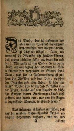 Die Welt ein Rätzel oder die besiegte Freydenkerey : Nebst einer gründlichen Vertheidigung der Clöster und Ordensstände