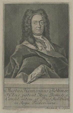 Bildnis des Justus Henningius Böhmer