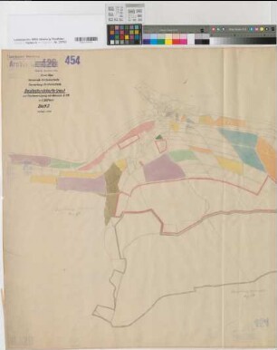 Kirchveischede (Lennestadt), Umlegung Benolpe, Besitzstandskarte (neu) Bl.2