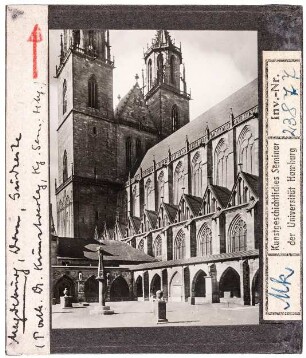 Magdeburg, Dom: Ansicht von Süden