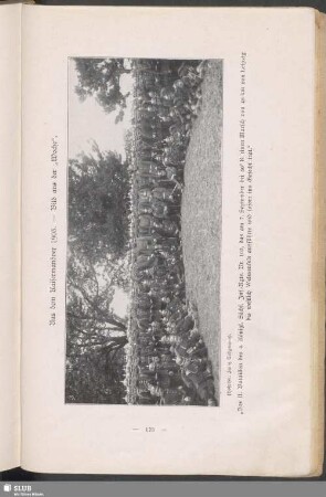 Aus dem Kaisermanöver 1903
