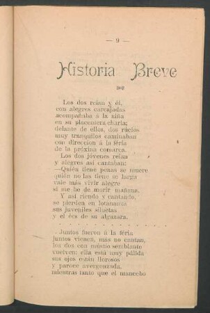 Historia breve