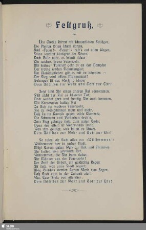 Festgruß