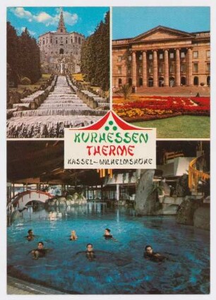 Kassel-Wilhelmshöhe mit der Kurhessen-Therme