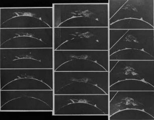 Protuberanzen, 18. II. 1908 : Technikgeschichte | Astronomie | Sonne