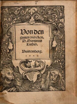 Von den gutten wercken