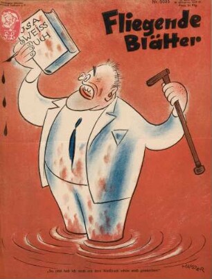 "So, jetzt hab ich mich mit dem Weißbuch schön weiß gewaschen!"