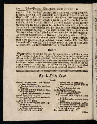 380-383, Inhalt; Eingang; Evangelium