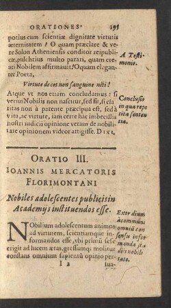 Oratio III.
