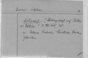 Balduin, Balthasar - Banck, Christoph