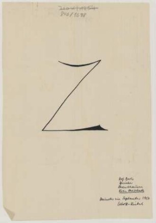 Menkhausen (Kreis Meschede): Hof Dorls. Schriftzeichen am Speicher (Detailansicht)