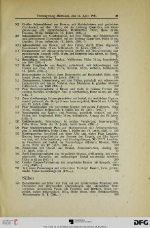 Silber (Nr. 328-353)