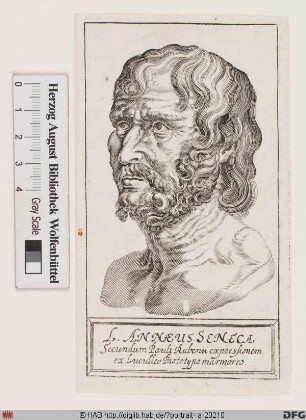 Bildnis Lucius Annaeus Seneca d. J.