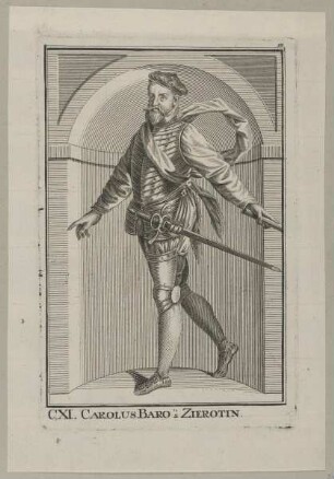 Bildnis des Carolus Baro Zierotin