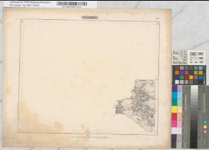 [Topographische Karte 1 : 80.000 von Rheinland und Westfalen-Generalstabskarte -]. Vreden. Nr. 7. LF 24° B 52°. CHBH / [Prägestempel] Simon Schropp & Co. in Berlin