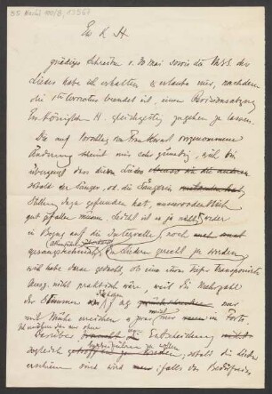 Brief an Ernst Ludwig  : o.D.