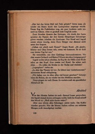 Abschied