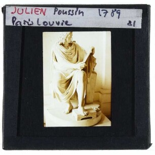 Julien, Sitzfigur Poussin