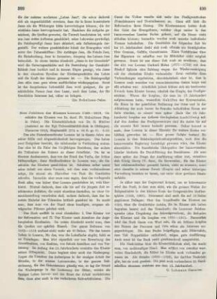 399-400 [Rezension] Zum Jubiläum des Klosters Loccum