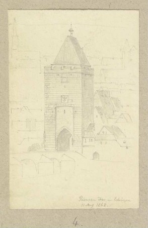 Der Pliensautorturm in Esslingen