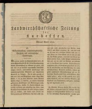 Monat April 1824