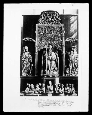 Isenheimer Altar — Der heilige Antonius