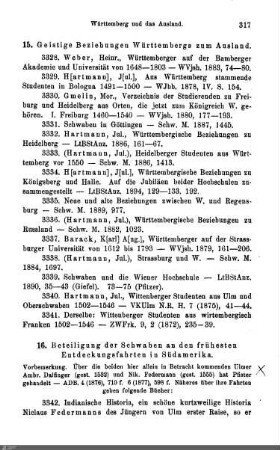 15. Geistige Beziehungen zum Ausland